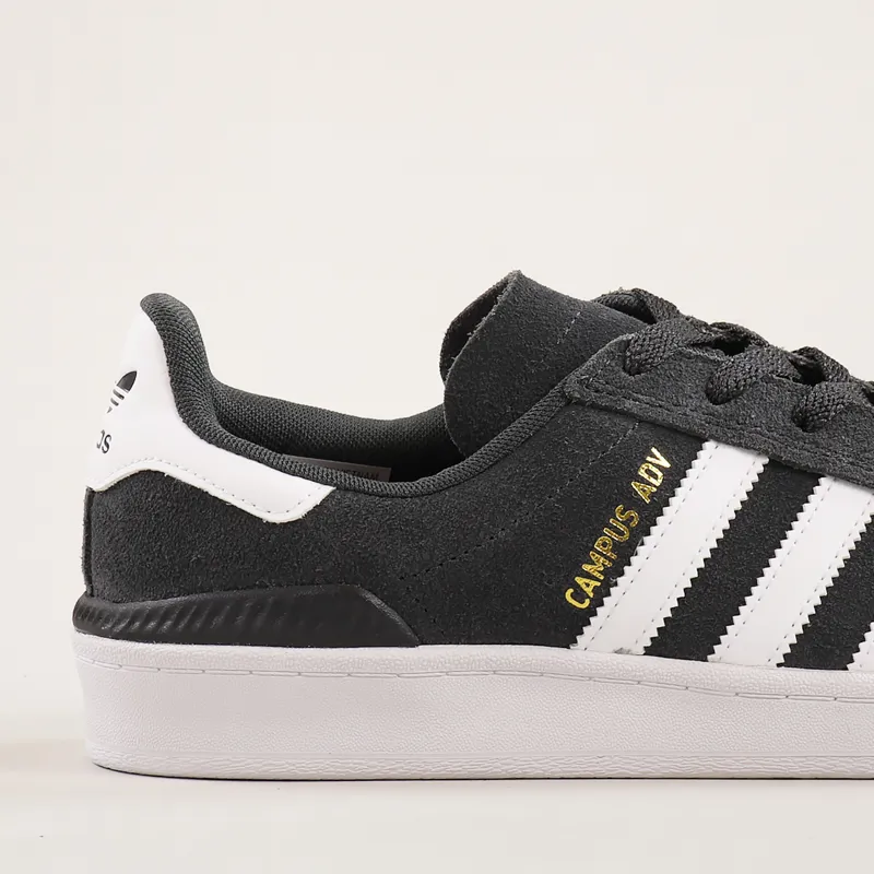 Adidas Skateboarding Campus ADV Shoes Grey White Gold-1