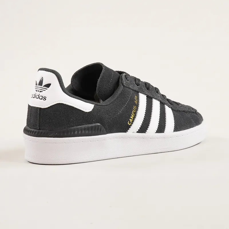 Adidas Skateboarding Campus ADV Shoes Grey White Gold-5