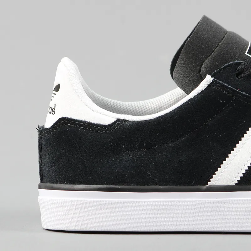 Adidas Skateboarding Campus Vulc II Black White Gum-1