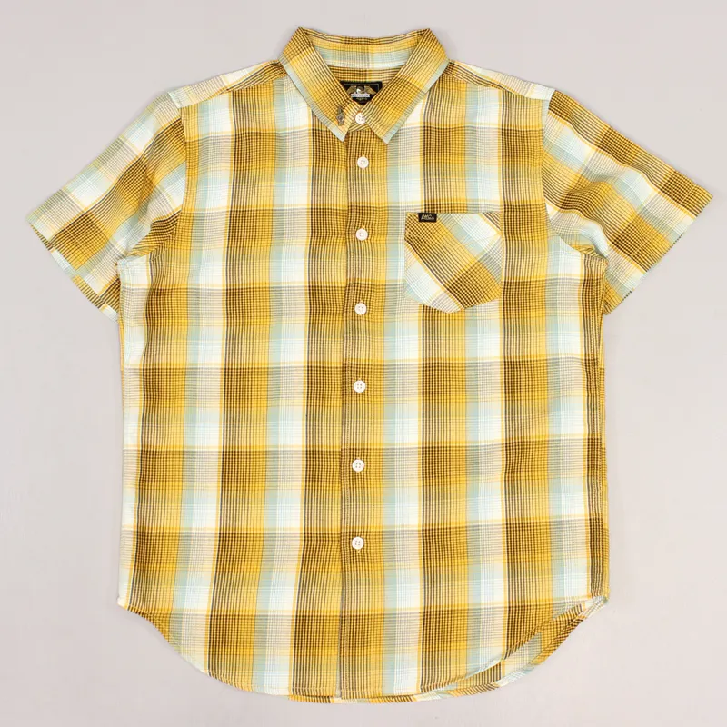 Loser Machine Cunningham Short Sleeve Shirt Brown