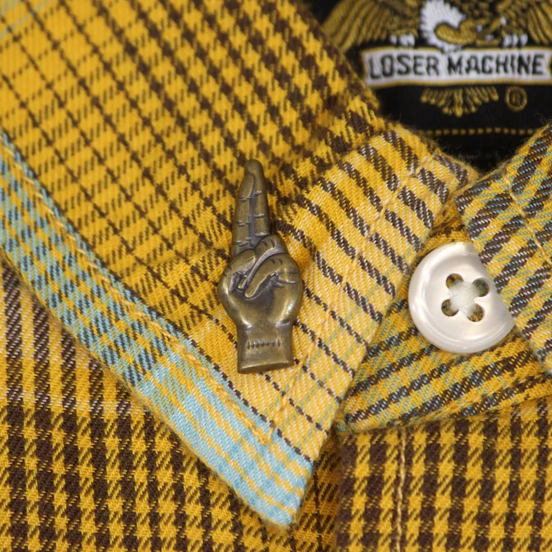 Loser Machine Cunningham Short Sleeve Shirt Brown-2