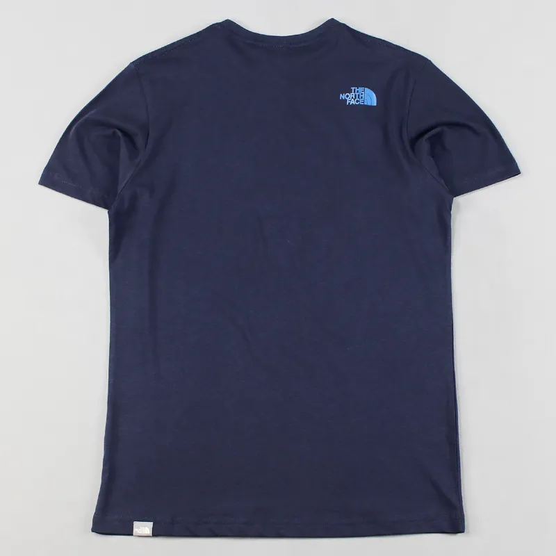The North Face Country Peak T Shirt Cosmic Blue