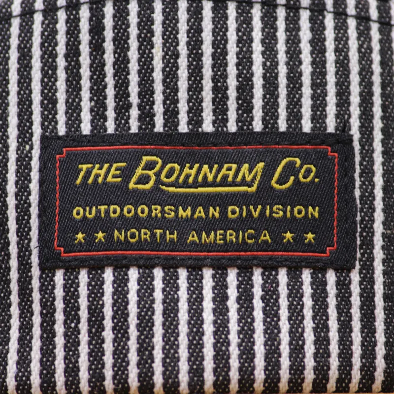 Bohnam Coachman Camper 5 Panel Cap - Black White Brown-2