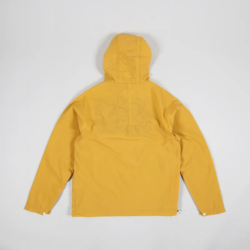 Battenwear Mens Lightweight Packable Anorak Mustard Yellow Jacket