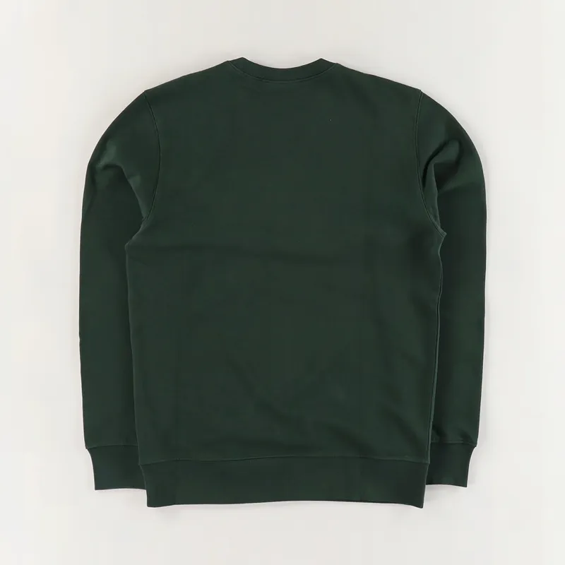 Carhartt WIP College Sweat Loden White-3