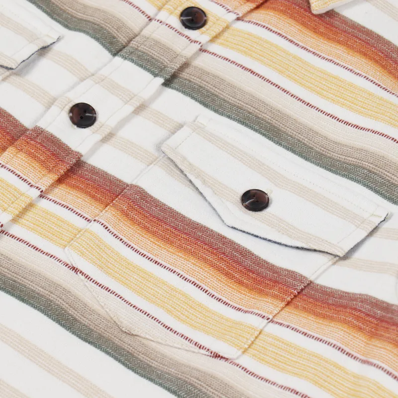 Pendleton Serape Beach Shirt Tan-3