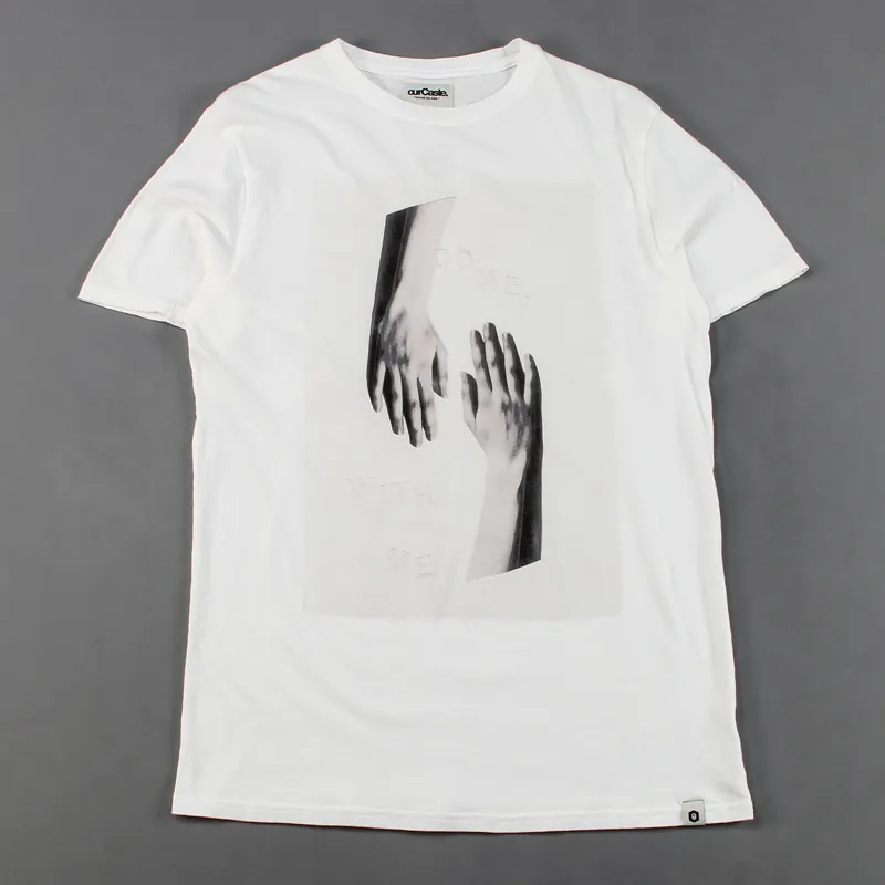 ourCaste Come With Me T Shirt White
