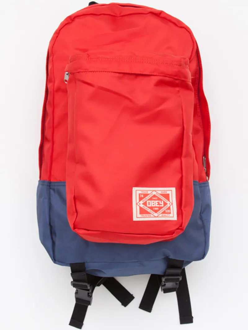 Obey Commuter Pack - Red Navy