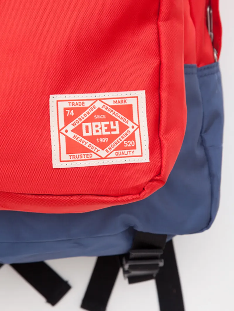 Obey Commuter Pack - Red Navy-1