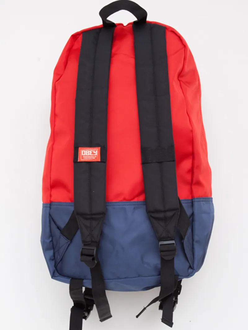 Obey Commuter Pack - Red Navy-3