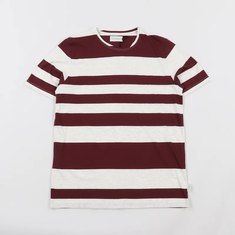 Oliver Spencer Conduit T Shirt Red