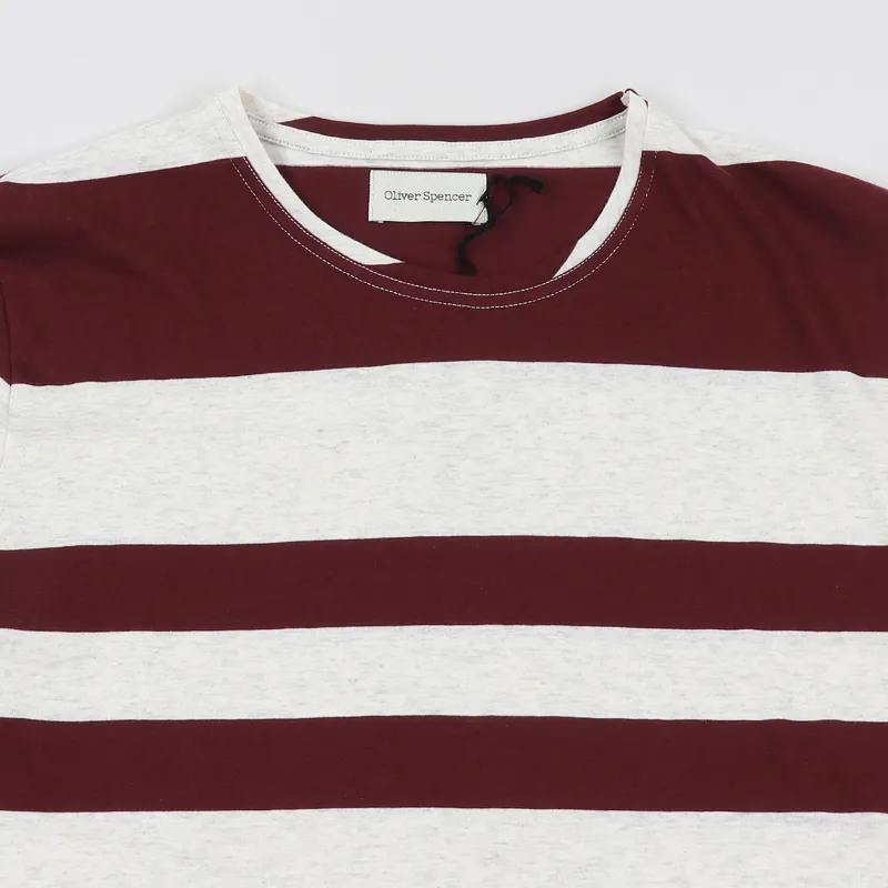 Oliver Spencer Conduit T Shirt Red-1