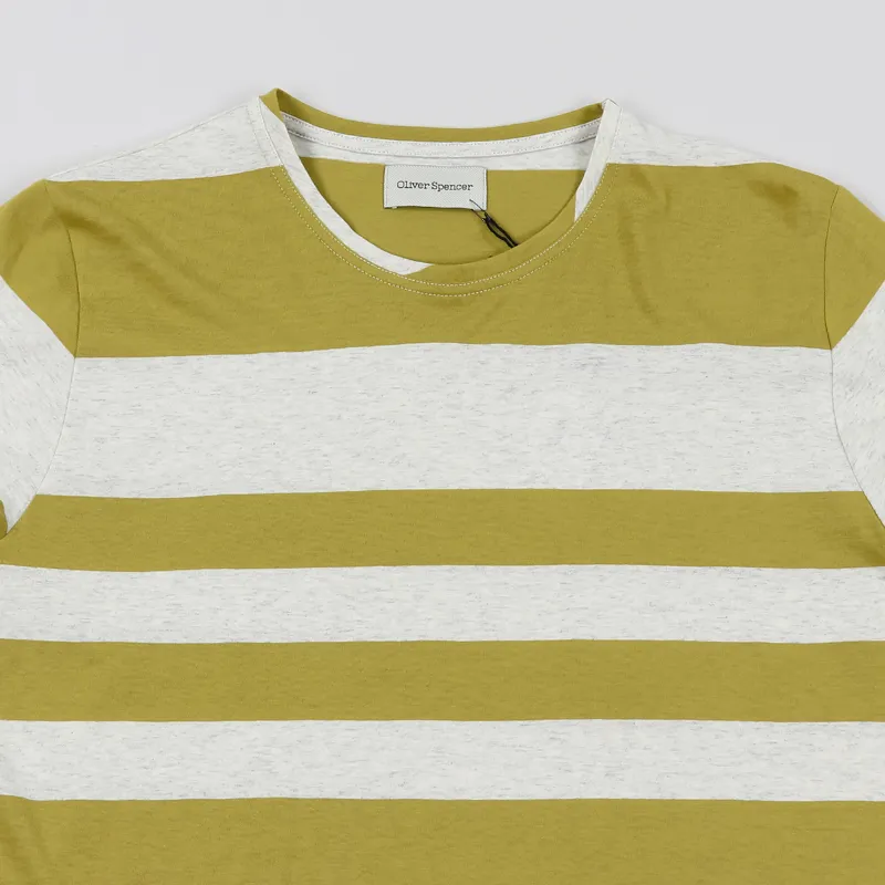 Oliver Spencer Conduit T Shirt Yellow-1