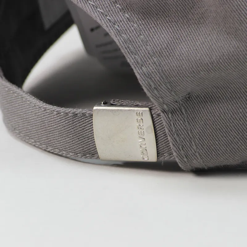 Converse Core Classic Twill Cap Charcoal One Size Fits Most Hat