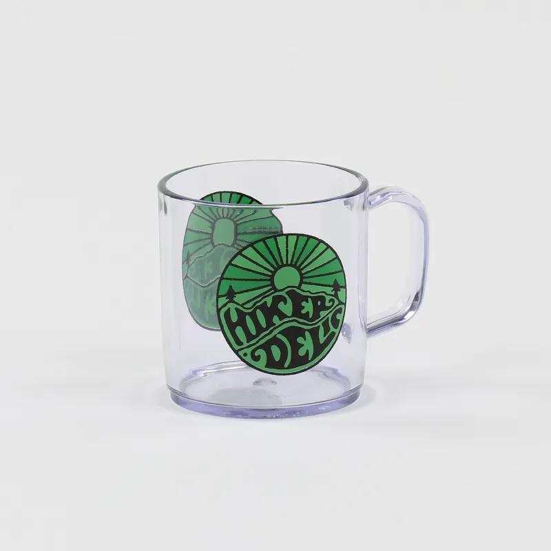 Hikerdelic Core Logo Mug Clear Green-1