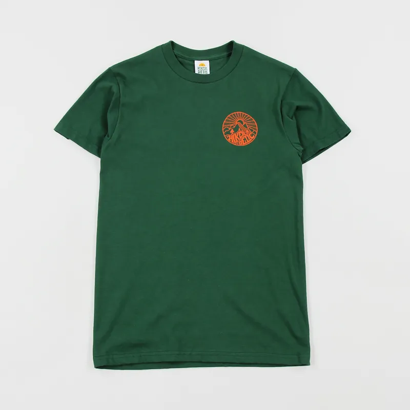 Hikerdelic Core T Shirt Green-1