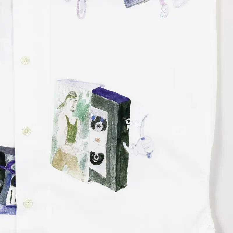 Soulland Cornwall Short Sleeve Shirt Multi-3