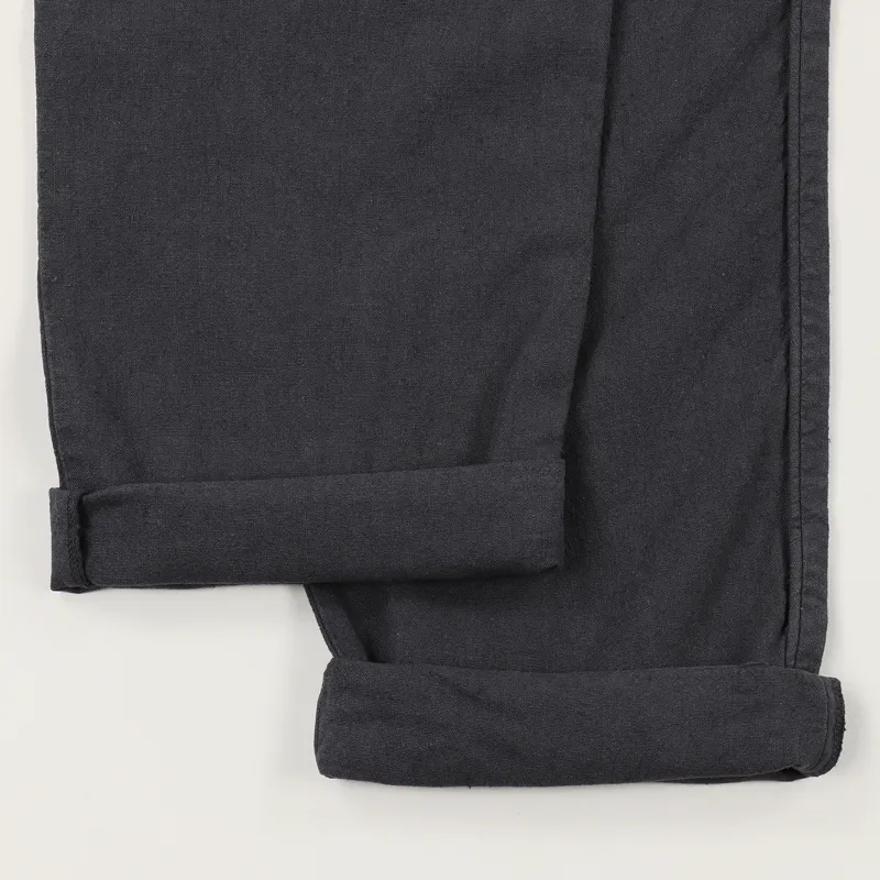 Folk Cotton Linen Trousers Graphite-3
