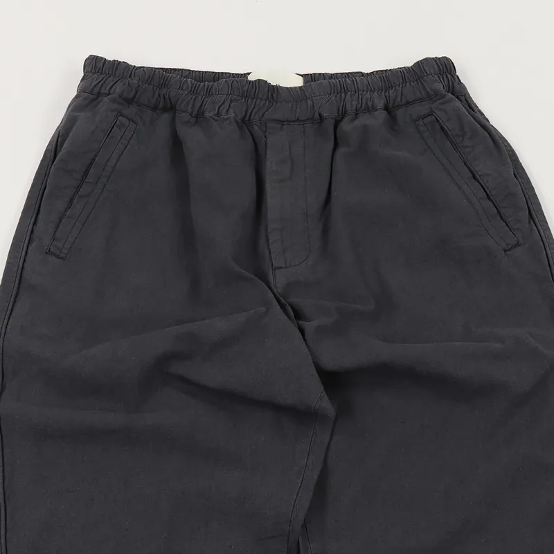 Folk Cotton Linen Trousers Graphite-1