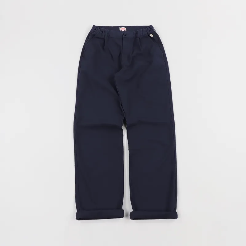 Armor Lux Cotton Trousers Navy Blue