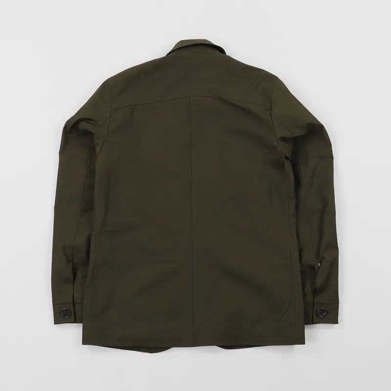 Oliver Spencer Cowboy Jacket Lingen Green-4