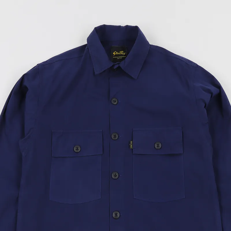 Stan Ray CPO Shirt Centuary Navy-1