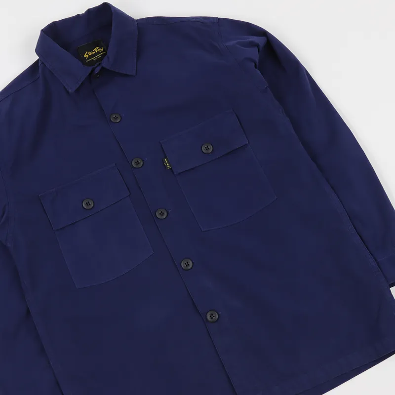 Stan Ray CPO Shirt Centuary Navy-2