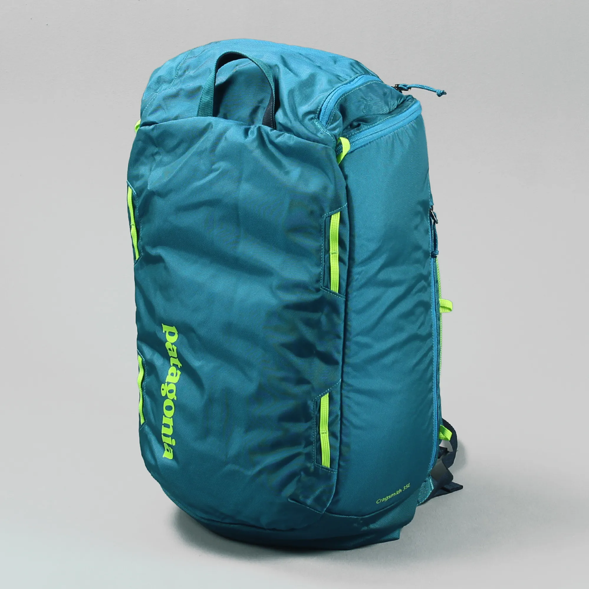 patagonia large cragsmith backpack 35l Climbing Pack 45L With dual access points from the top and rear Patagonia Crag Smith Rock Climbing
