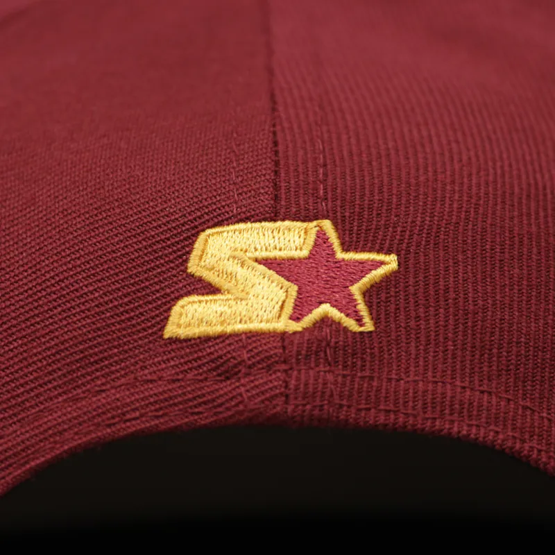 King Krest Select Snap Back Cap Maroon Yellow-4