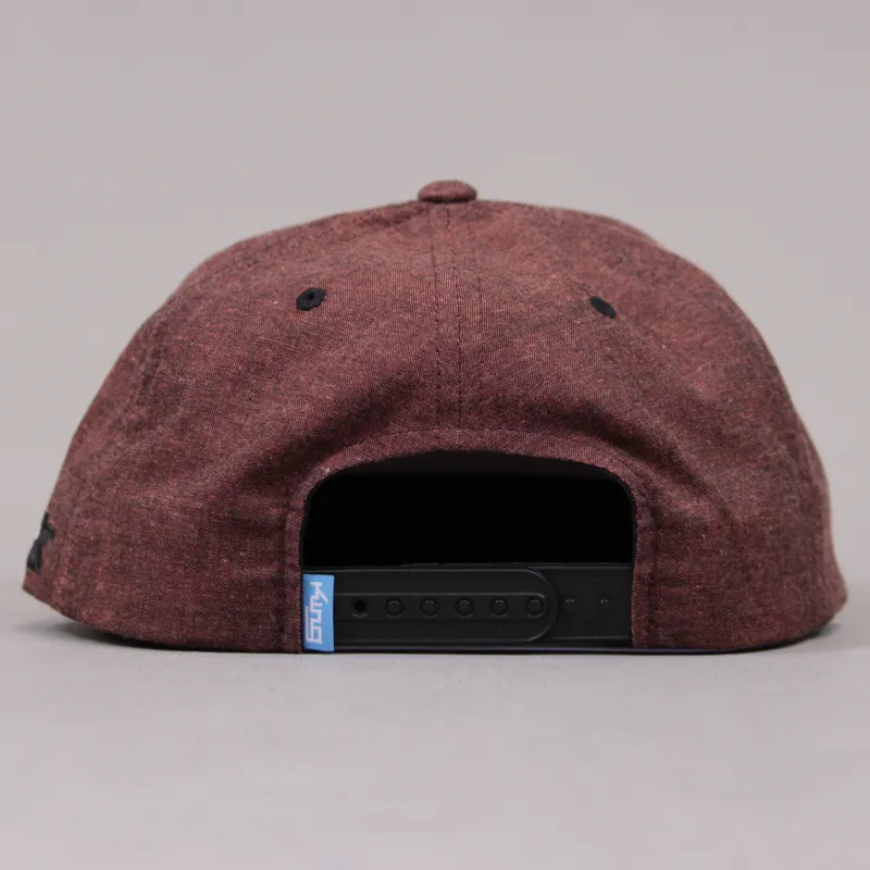 King Krest Select Snapback Cap - Red-4