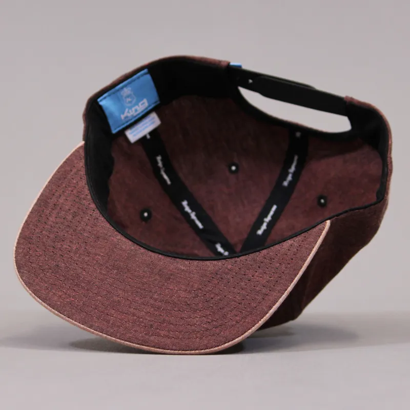King Krest Select Snapback Cap - Red-6