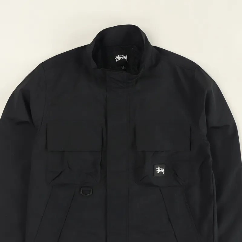Stussy Cargo Jacket Black-1