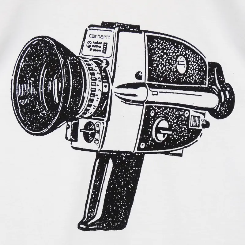 Carhartt Super 89 T Shirt - White and Black-1