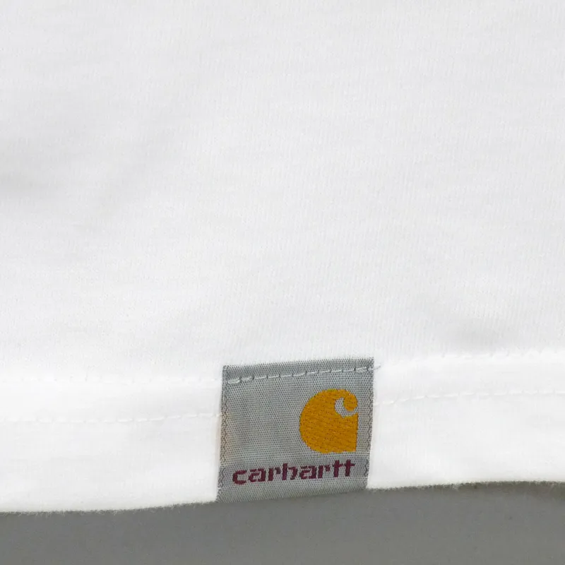 Carhartt Super 89 T Shirt - White and Black-2