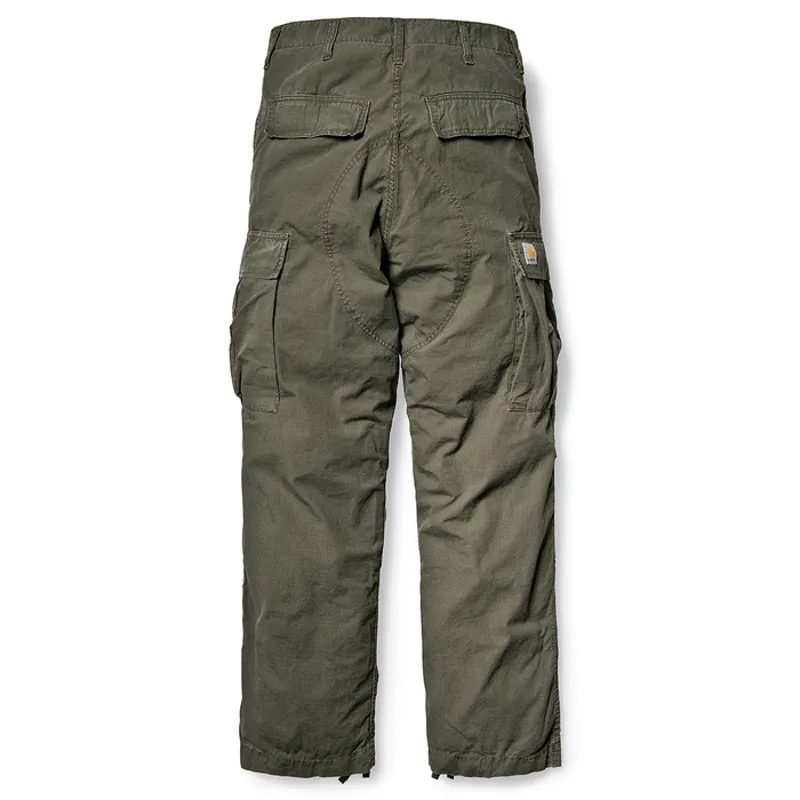 Carhartt Cargo Pants Cypress Green Stone Washed loose fit baggy