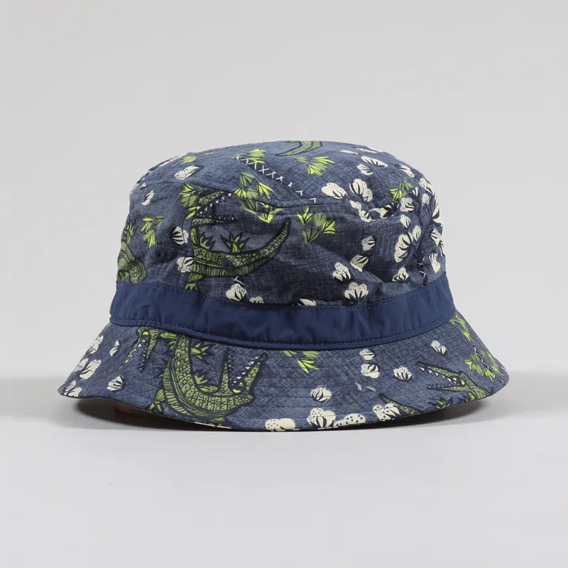 Patagonia Wavefarer Bucket Hat Cotton Ball Gators Dolomite Blue-1