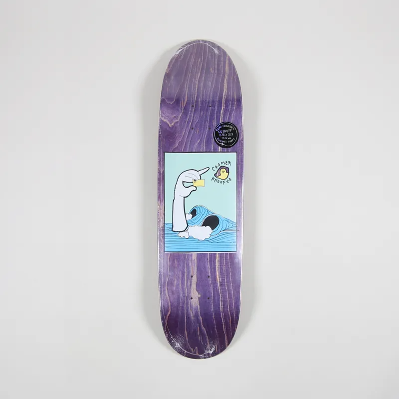 Krooked Brad Cromer Waving Hand Deck 8.38 Inch