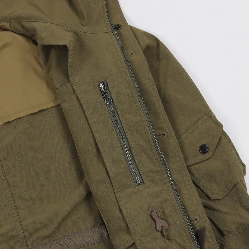 Nanamica Stretch Cruiser Jacket Khaki Beige-6