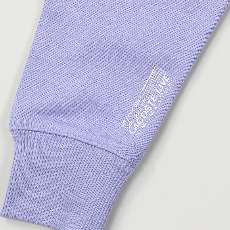 Lacoste LIVE Crew Neck Sweat Freesia-3