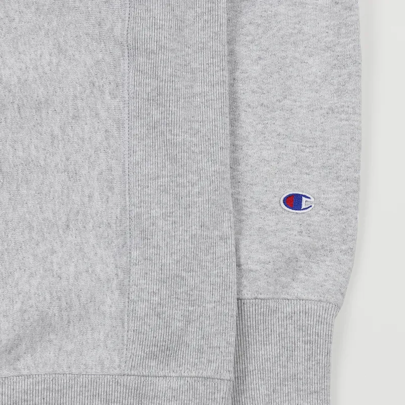 Champion Reverse Weave Winter Weight Sweatshirt Grey Marl-2