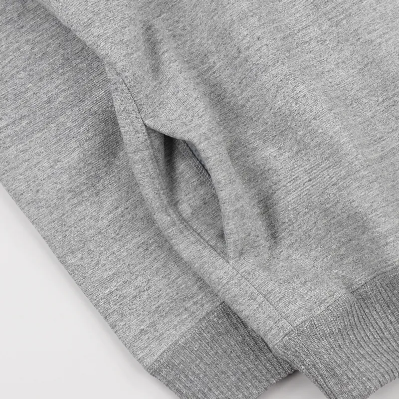 Nanamica Crew Neck Sweat Mix Grey-2