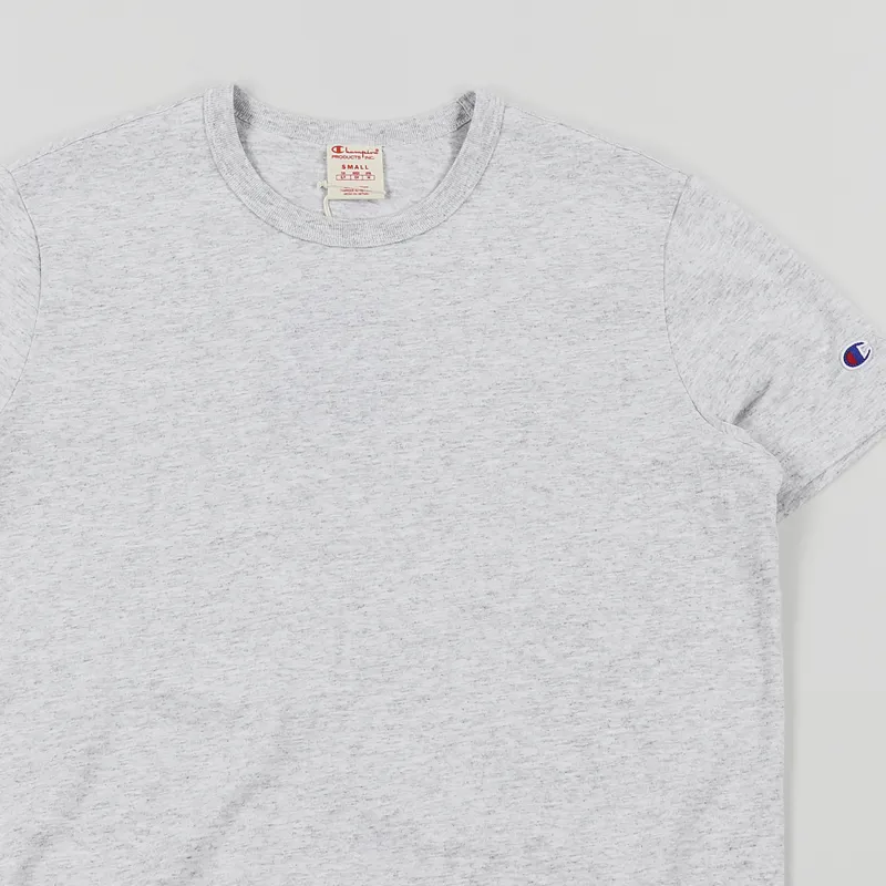 Champion Reverse Weave Crew Neck T Shirt Grey Marl-1
