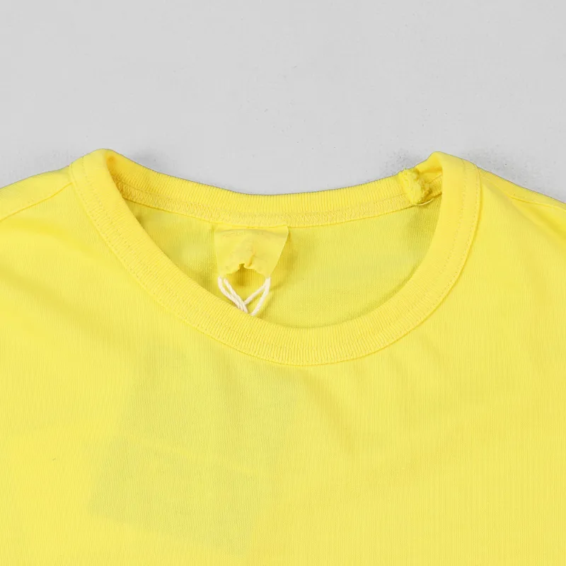 Champion Reverse Weave T Shirt Yellow-1