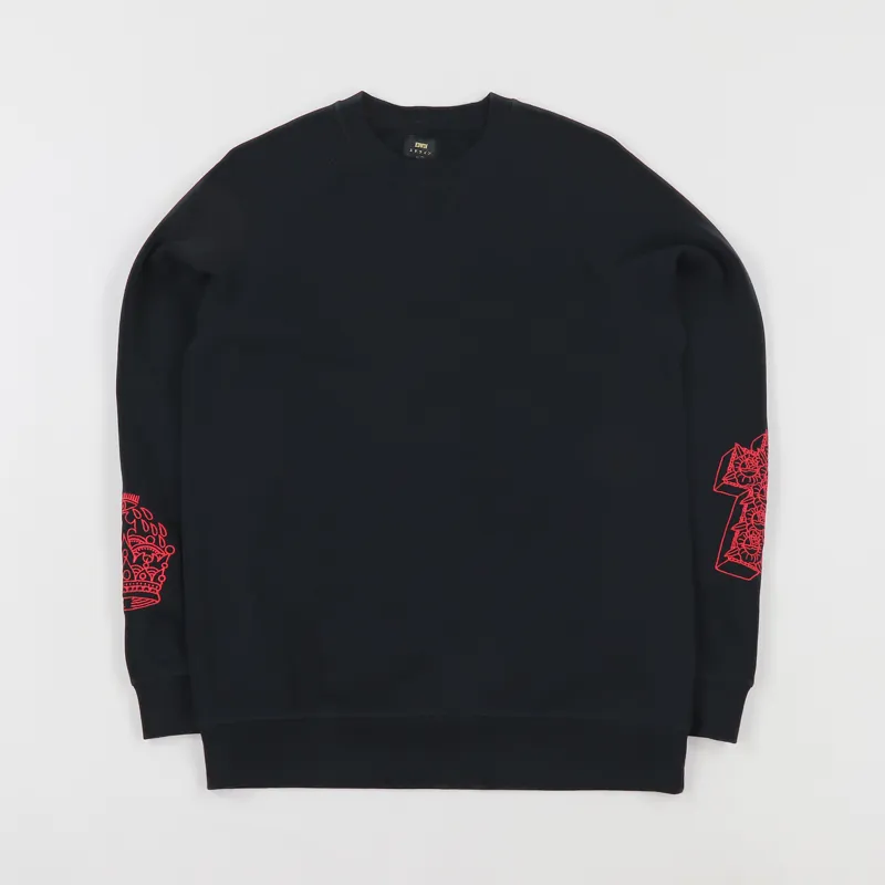 Edwin x Teide Crown And Cross Sweatshirt Black