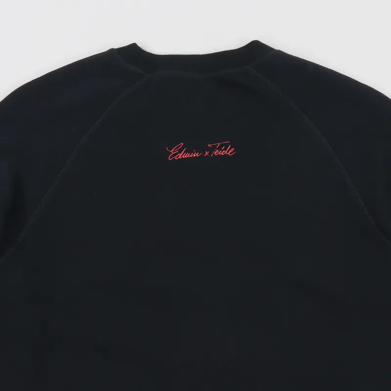 Edwin x Teide Crown And Cross Sweatshirt Black-4
