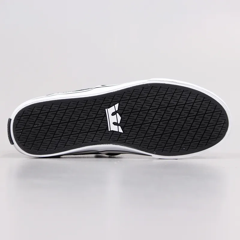 Supra Footwear Mens Cuba Skateboarding Shoes Trainers Black