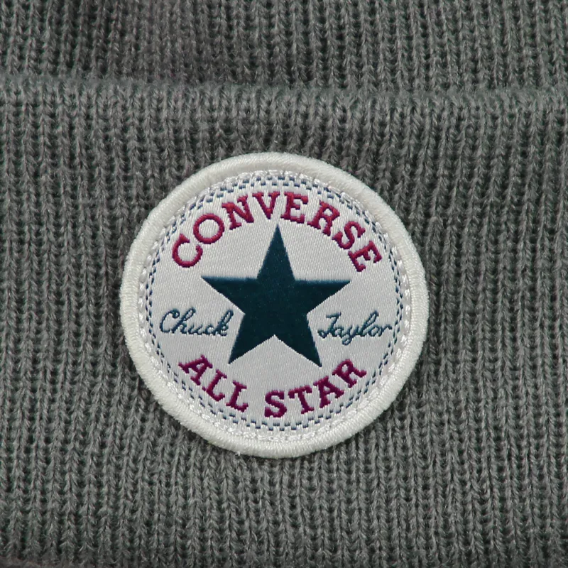 Converse Cuff Beanie Charcoal-1