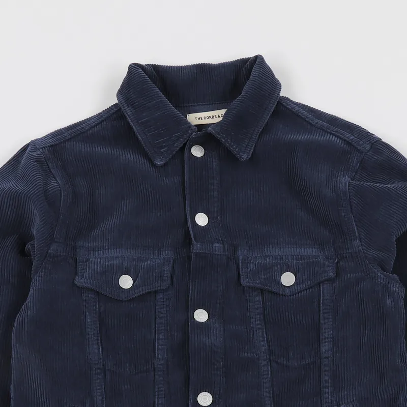 The Cords and Co. Cut Jacket Raw Indigo-1