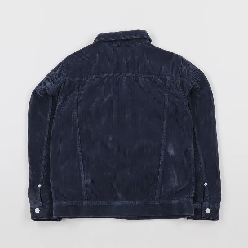 The Cords and Co. Cut Jacket Raw Indigo-3