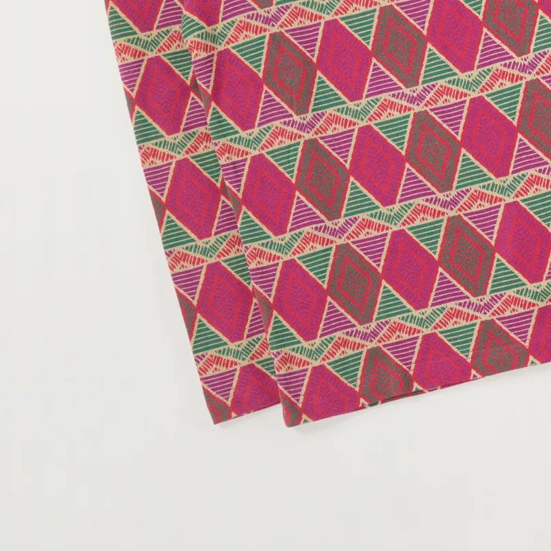 Stussy Cuzco Long Sleeve Crew T Shirt Berry-2